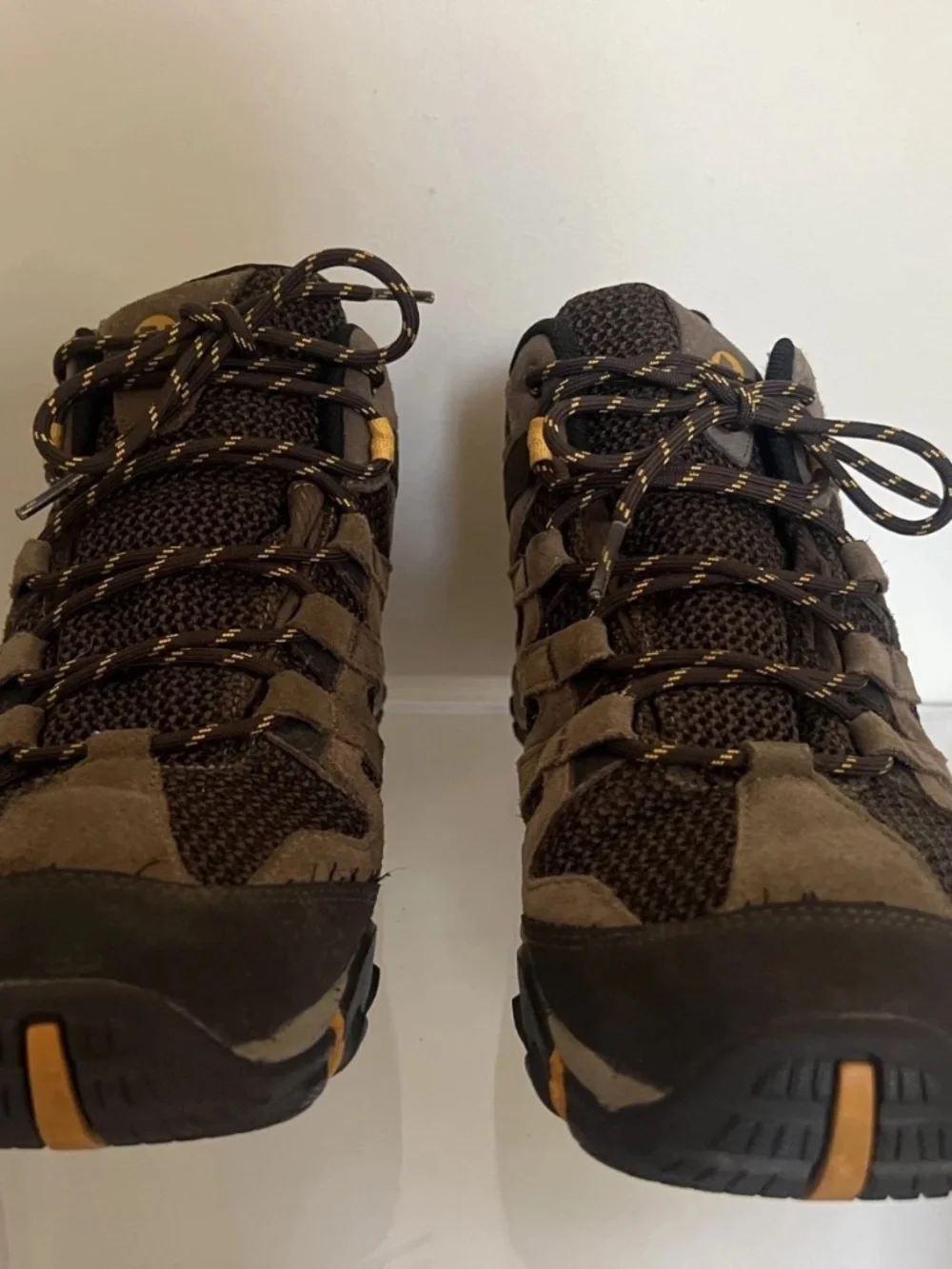 Merrell Alverstone Shoes Mens 10 Brown J48535 Mesh Hiking Trail Outdoors